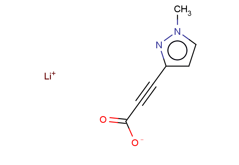lithium(1+) ion 3-(1-methyl-1H-pyrazol-3-yl)prop-2-ynoate