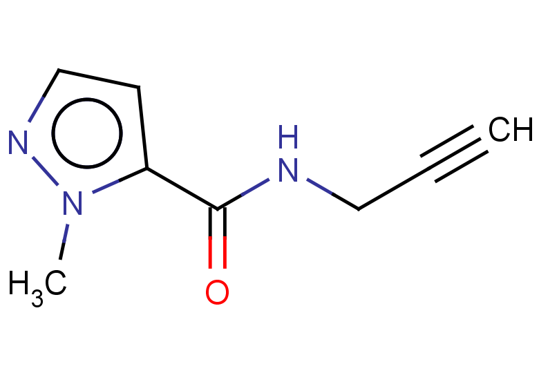 1-methyl-N-(prop-2-yn-1-yl)-1H-pyrazole-5-carboxamide