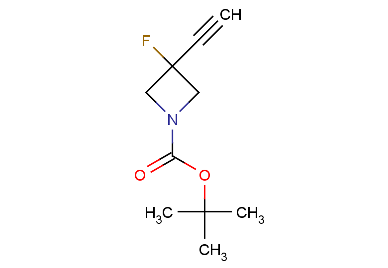 tert-butyl 3-ethynyl-3-fluoroazetidine-1-carboxylate