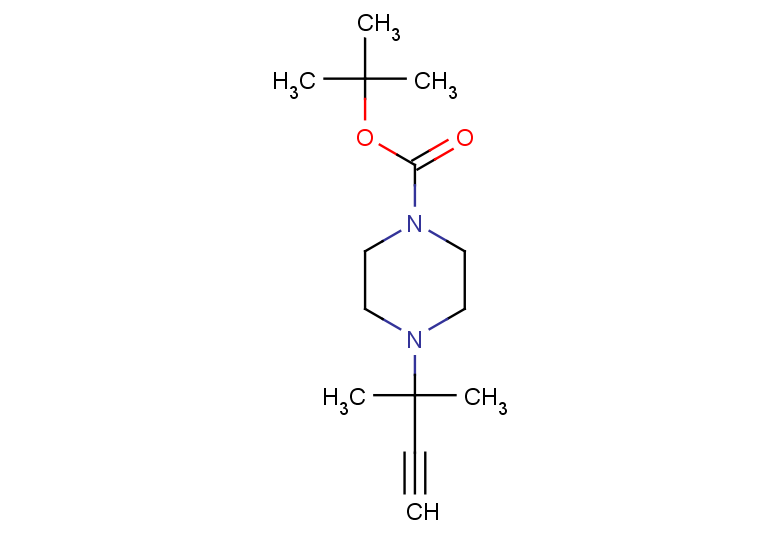 tert-butyl 4-(2-methylbut-3-yn-2-yl)piperazine-1-carboxylate