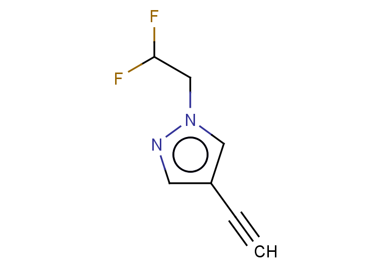 1-(2,2-difluoroethyl)-4-ethynyl-1H-pyrazole