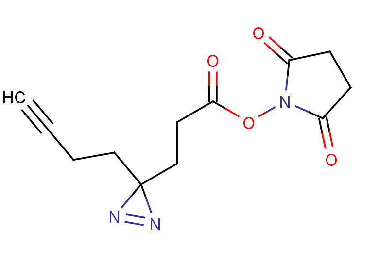 2,5-dioxopyrrolidin-1-yl 3-[3-(but-3-yn-1-yl)-3H-diazirin-3-yl]propanoate