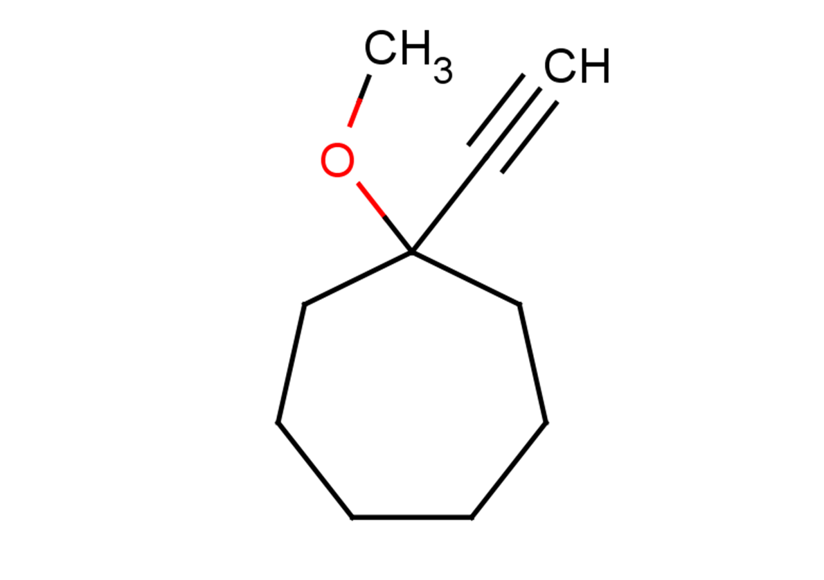 1-ethynyl-1-methoxycycloheptane