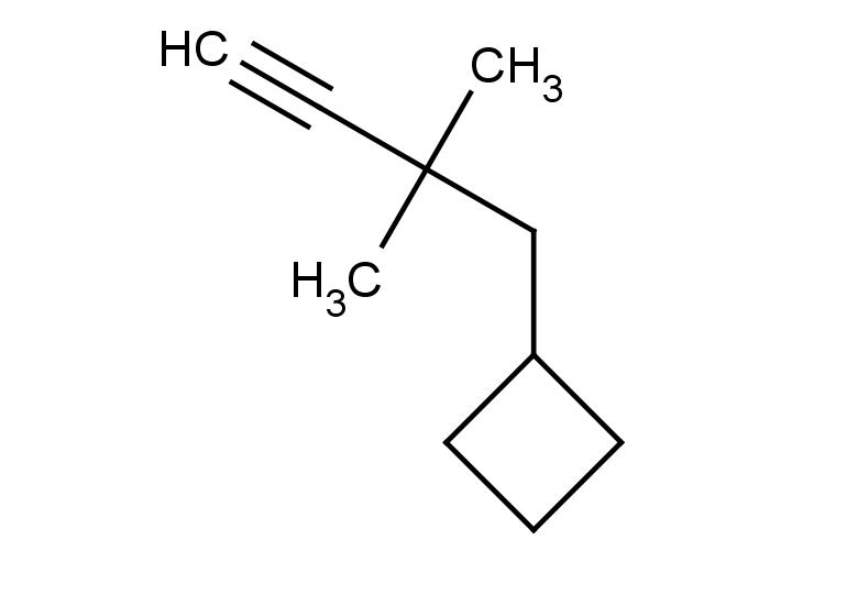 (2,2-dimethylbut-3-yn-1-yl)cyclobutane