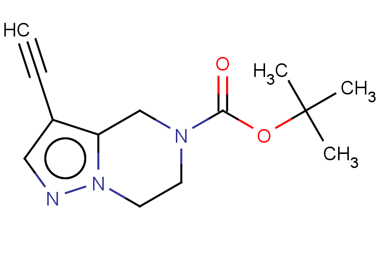 tert-butyl 3-ethynyl-4H,5H,6H,7H-pyrazolo[1,5-a]pyrazine-5-carboxylate