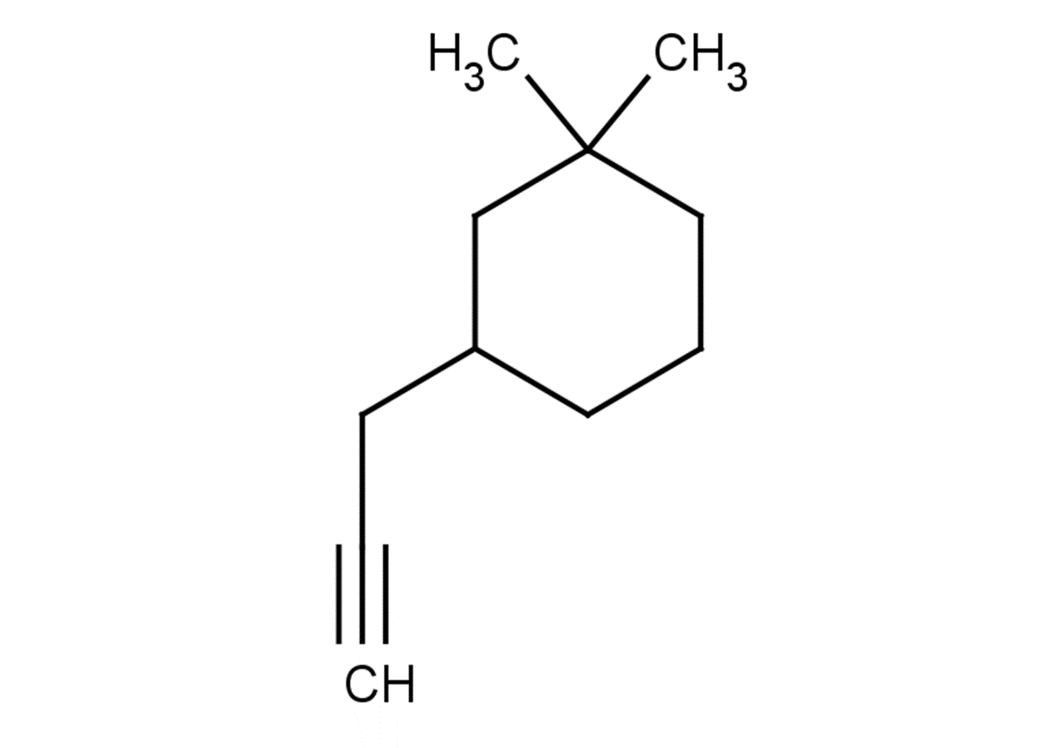 1,1-dimethyl-3-(prop-2-yn-1-yl)cyclohexane