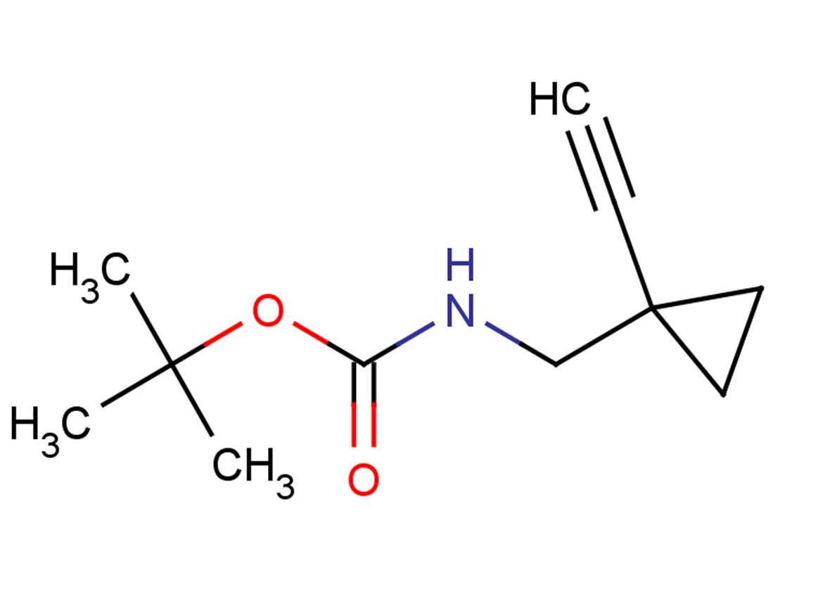 tert-butyl N-[(1-ethynylcyclopropyl)methyl]carbamate