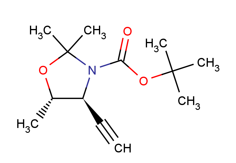 tert-butyl (4S,5S)-4-ethynyl-2,2,5-trimethyl-1,3-oxazolidine-3-carboxylate