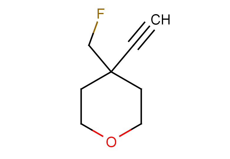 4-ethynyl-4-(fluoromethyl)oxane