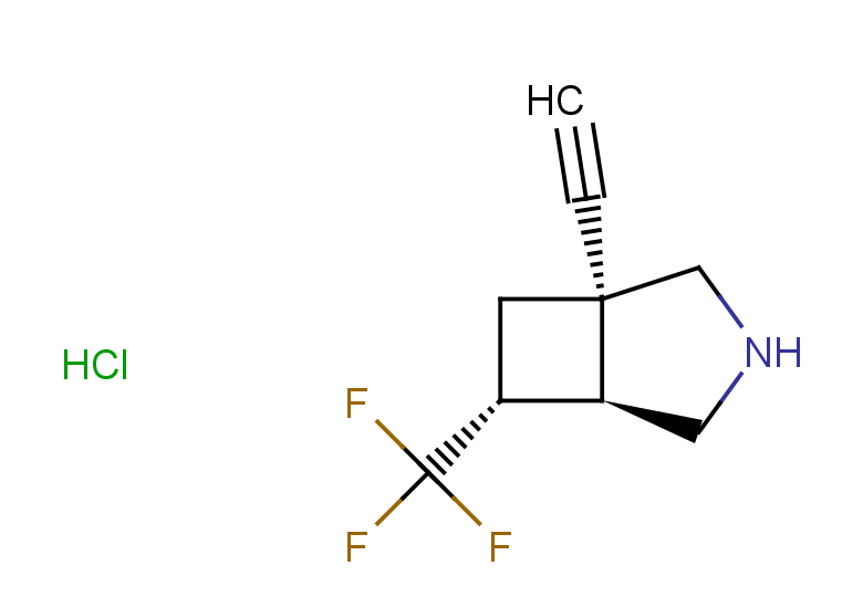 (1R,5S,6R)-1-ethynyl-6-(trifluoromethyl)-3-azabicyclo[3.2.0]heptane hydrochloride