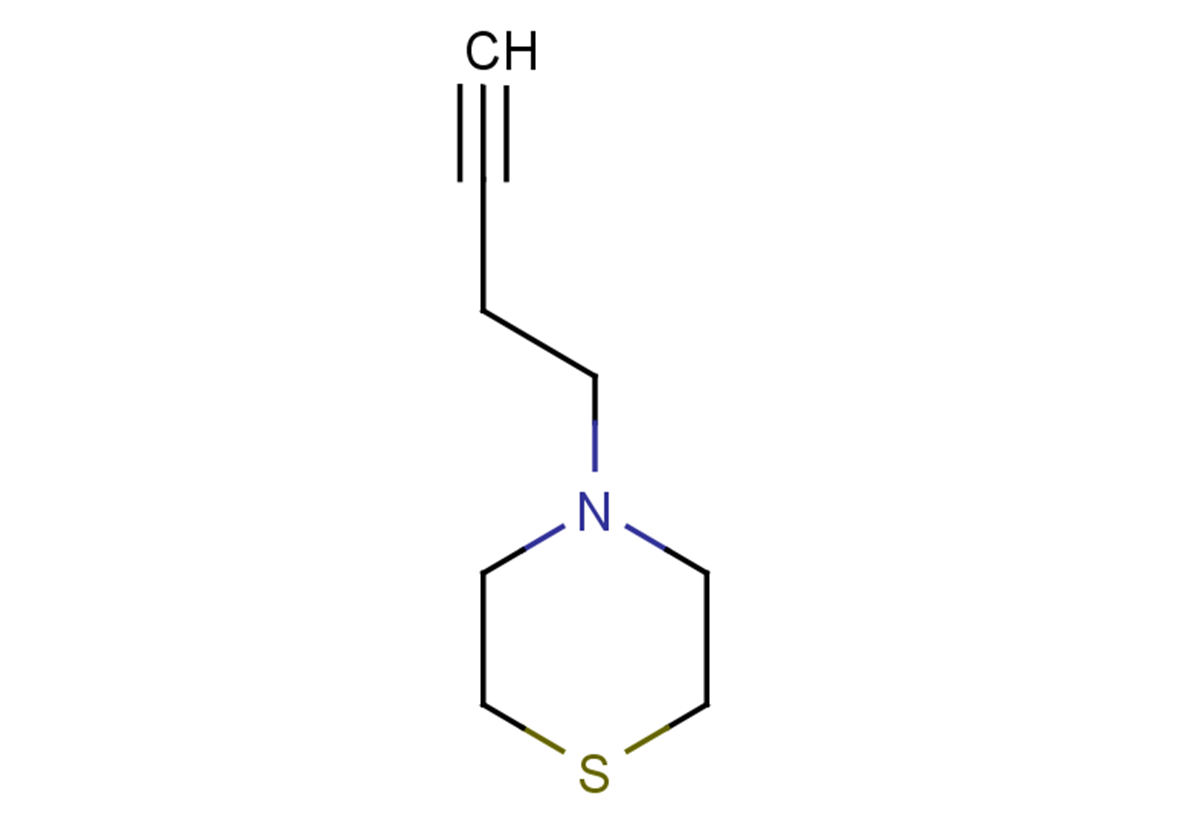 4-(but-3-yn-1-yl)thiomorpholine