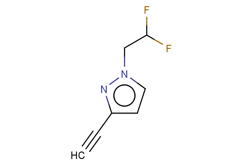 1-(2,2-difluoroethyl)-3-ethynyl-1H-pyrazole