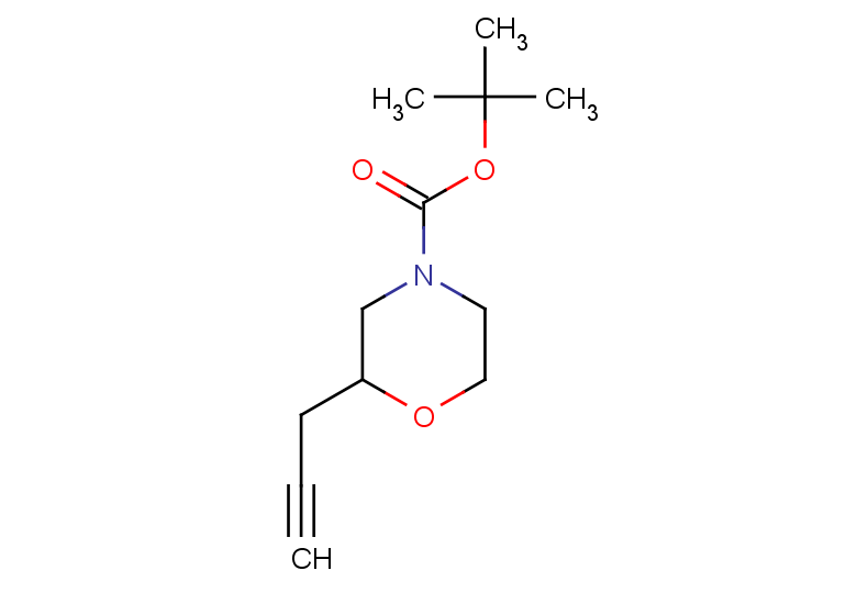 tert-butyl 2-(prop-2-yn-1-yl)morpholine-4-carboxylate