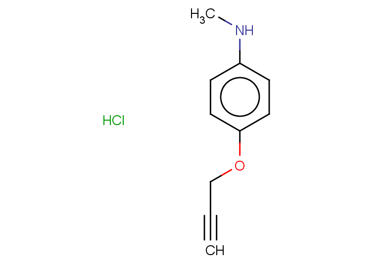 N-methyl-4-(prop-2-yn-1-yloxy)aniline hydrochloride