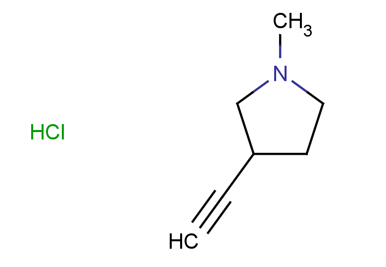 3-ethynyl-1-methylpyrrolidine hydrochloride