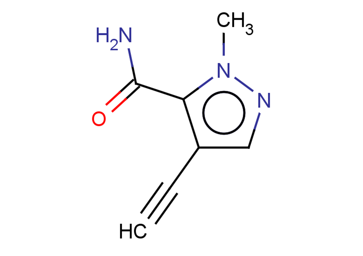 4-ethynyl-1-methyl-1H-pyrazole-5-carboxamide