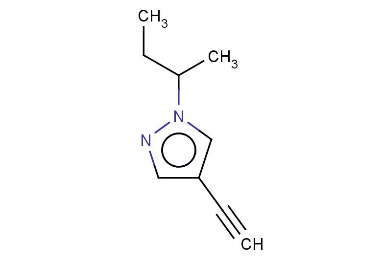 1-(butan-2-yl)-4-ethynyl-1H-pyrazole