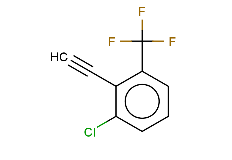 1-chloro-2-ethynyl-3-(trifluoromethyl)benzene