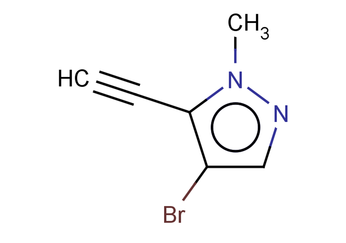 4-bromo-5-ethynyl-1-methyl-1H-pyrazole