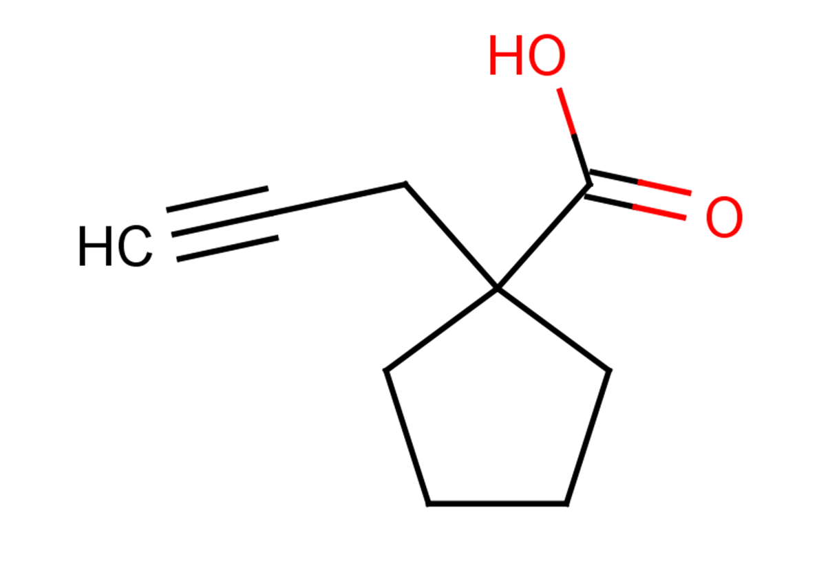 1-(prop-2-yn-1-yl)cyclopentane-1-carboxylic acid