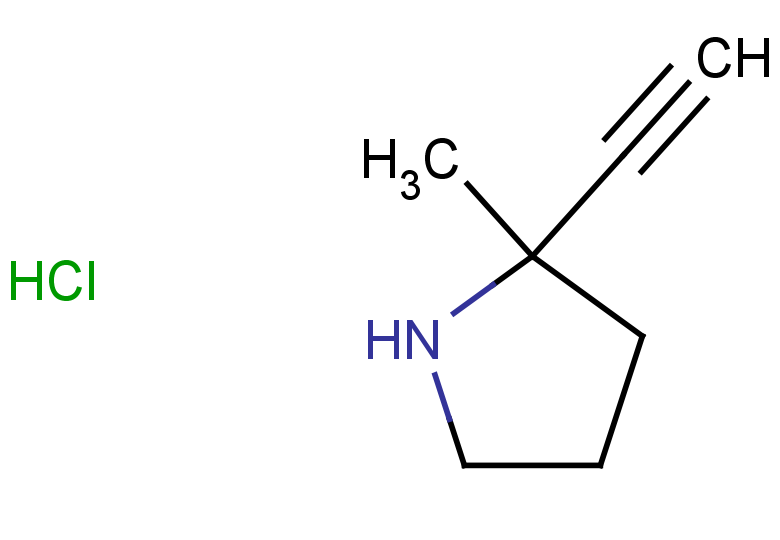 2-ethynyl-2-methylpyrrolidine hydrochloride