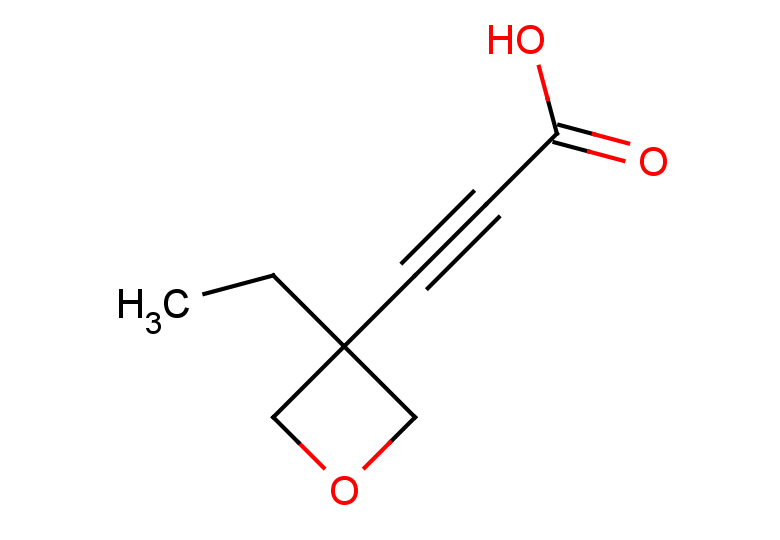 3-(3-ethyloxetan-3-yl)prop-2-ynoic acid