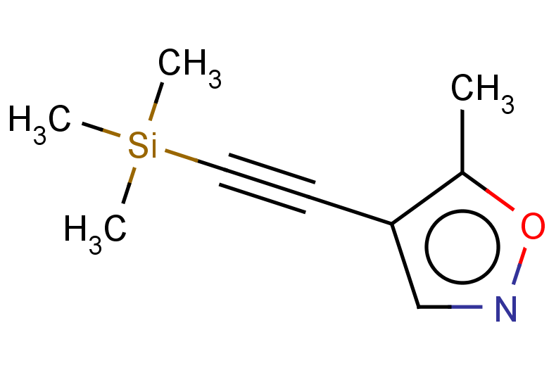 5-methyl-4-[2-(trimethylsilyl)ethynyl]-1,2-oxazole