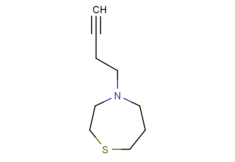 4-(but-3-yn-1-yl)-1,4-thiazepane