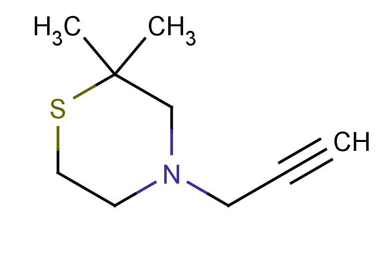 2,2-dimethyl-4-(prop-2-yn-1-yl)thiomorpholine