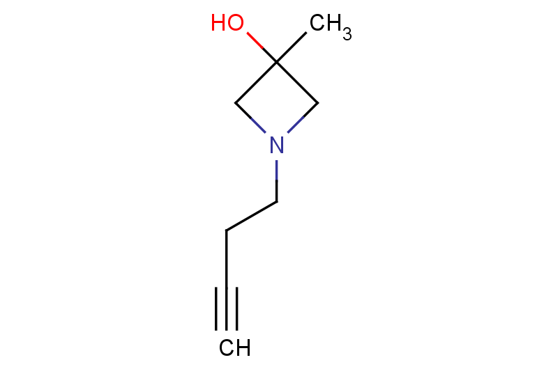 1-(but-3-yn-1-yl)-3-methylazetidin-3-ol