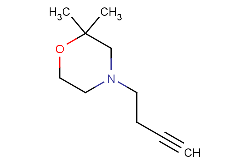 4-(but-3-yn-1-yl)-2,2-dimethylmorpholine
