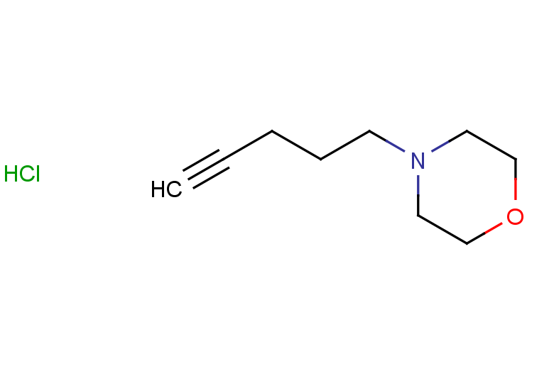 4-(pent-4-yn-1-yl)morpholine hydrochloride