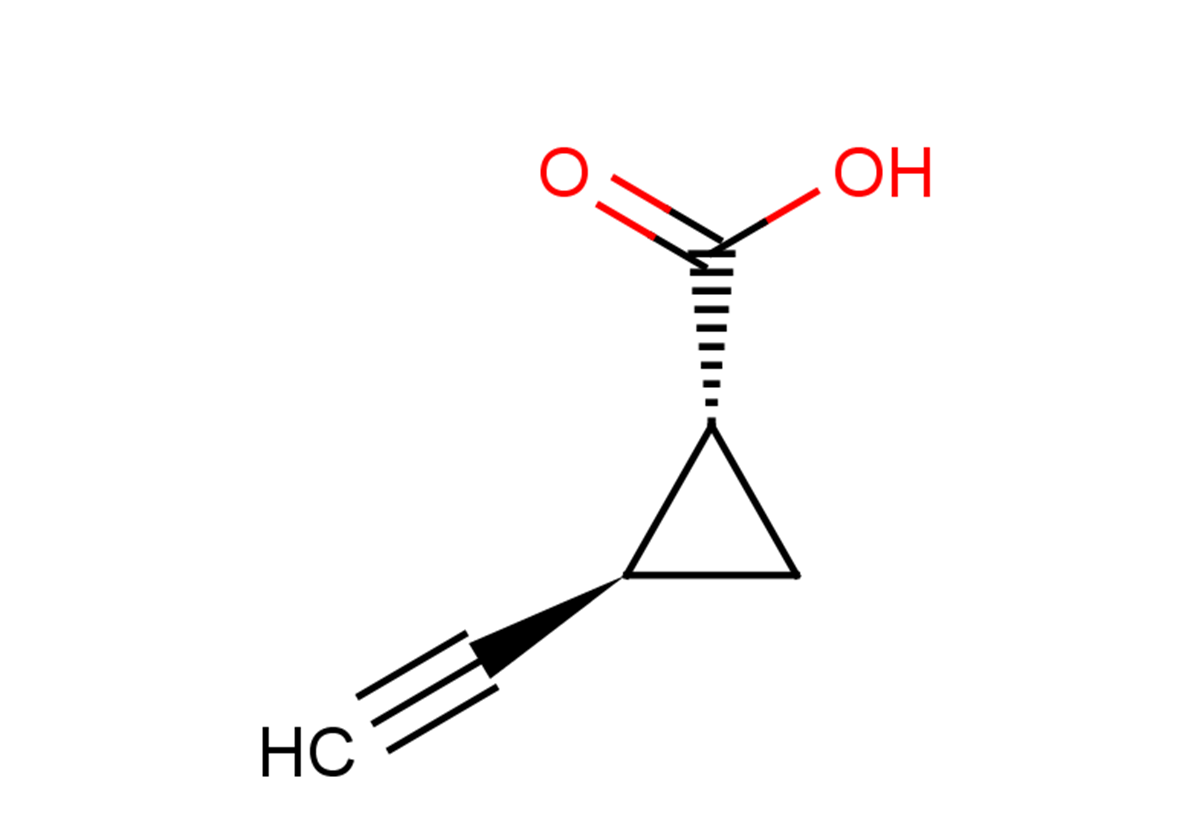 (1R,2R)-2-ethynylcyclopropane-1-carboxylic acid