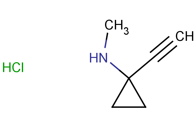 1-ethynyl-N-methylcyclopropan-1-amine hydrochloride