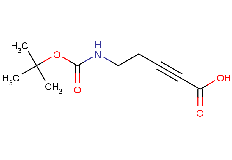 5-{[(tert-butoxy)carbonyl]amino}pent-2-ynoic acid
