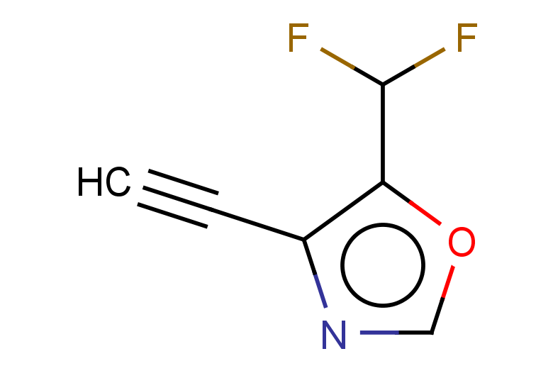 5-(difluoromethyl)-4-ethynyl-1,3-oxazole
