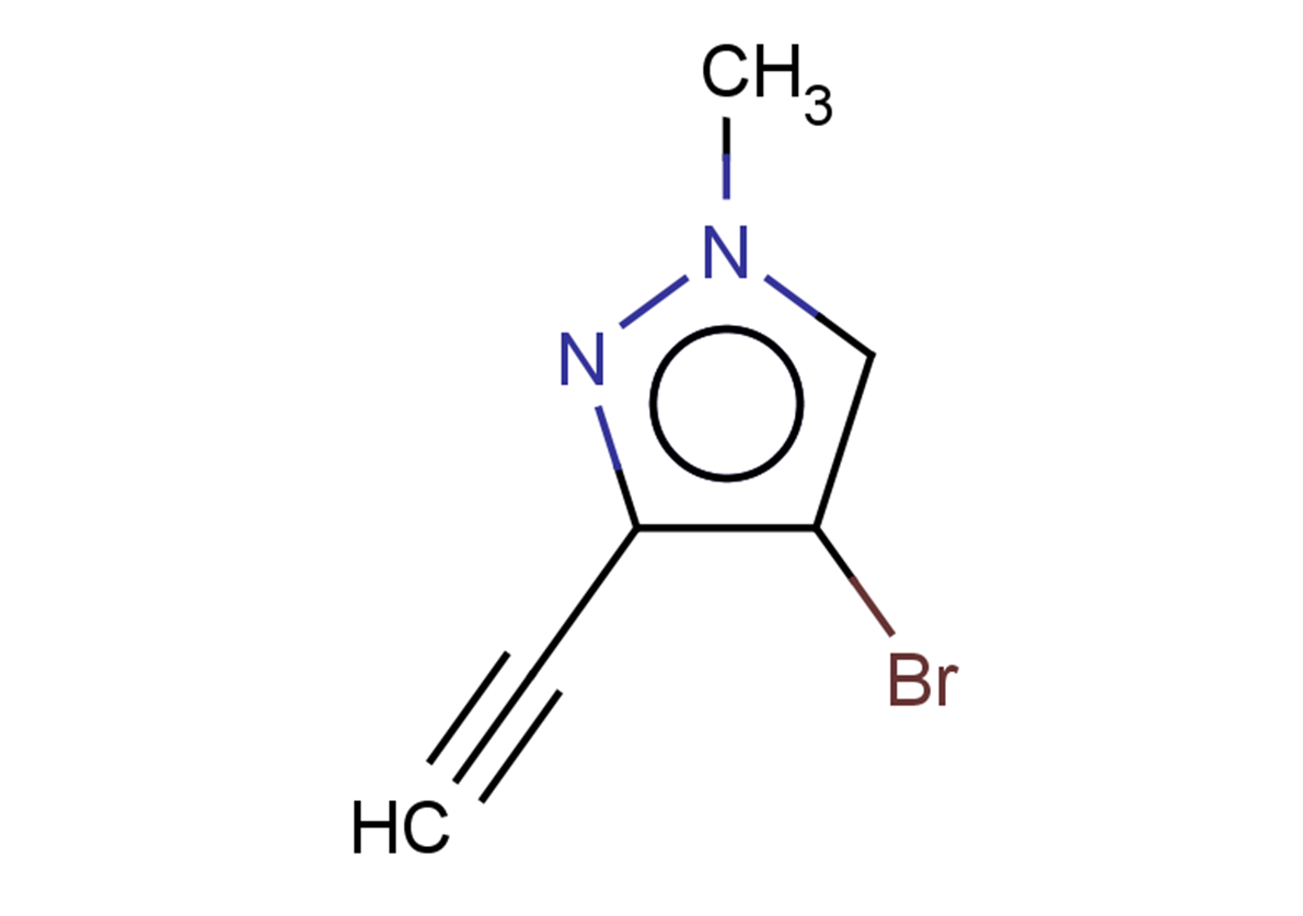 4-bromo-3-ethynyl-1-methyl-1H-pyrazole