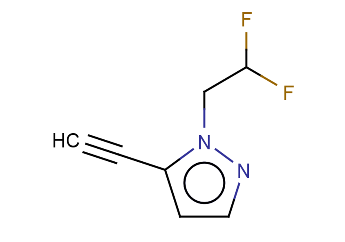1-(2,2-difluoroethyl)-5-ethynyl-1H-pyrazole