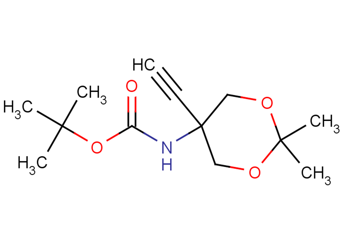 tert-butyl N-(5-ethynyl-2,2-dimethyl-1,3-dioxan-5-yl)carbamate