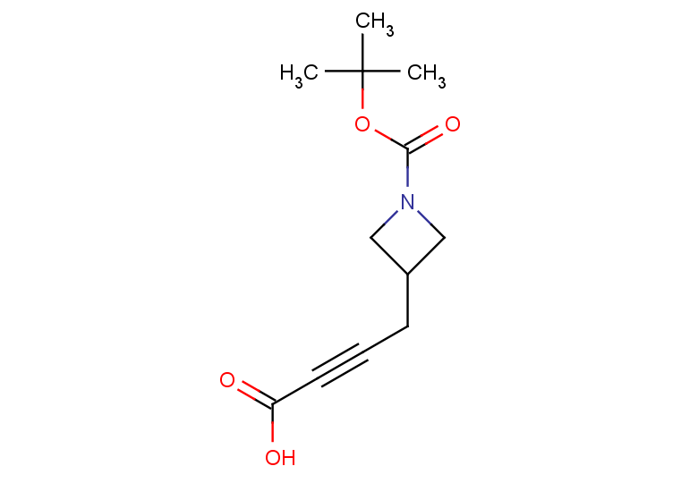 4-{1-[(tert-butoxy)carbonyl]azetidin-3-yl}but-2-ynoic acid