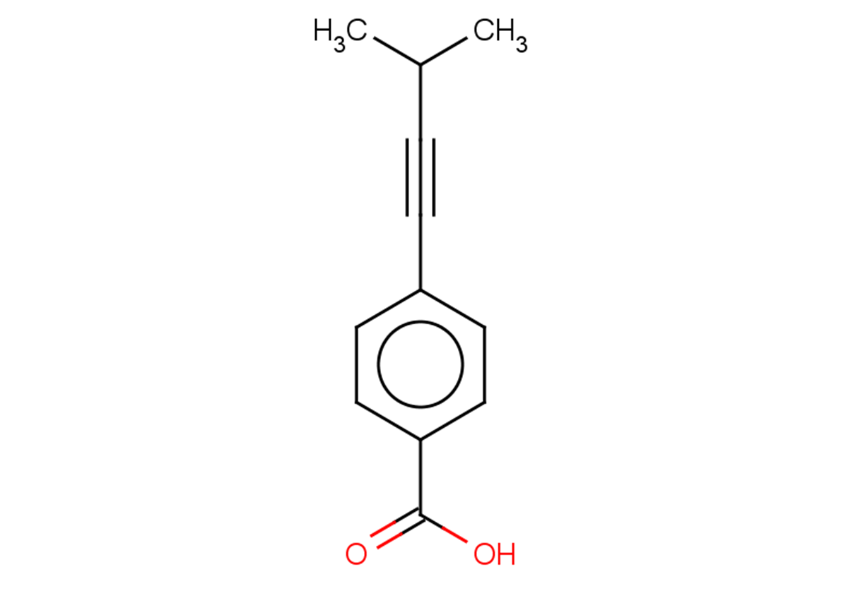 4-(3-methylbut-1-yn-1-yl)benzoic acid