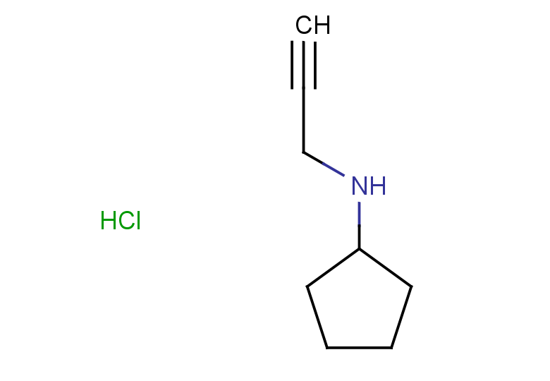 N-(prop-2-yn-1-yl)cyclopentanamine hydrochloride