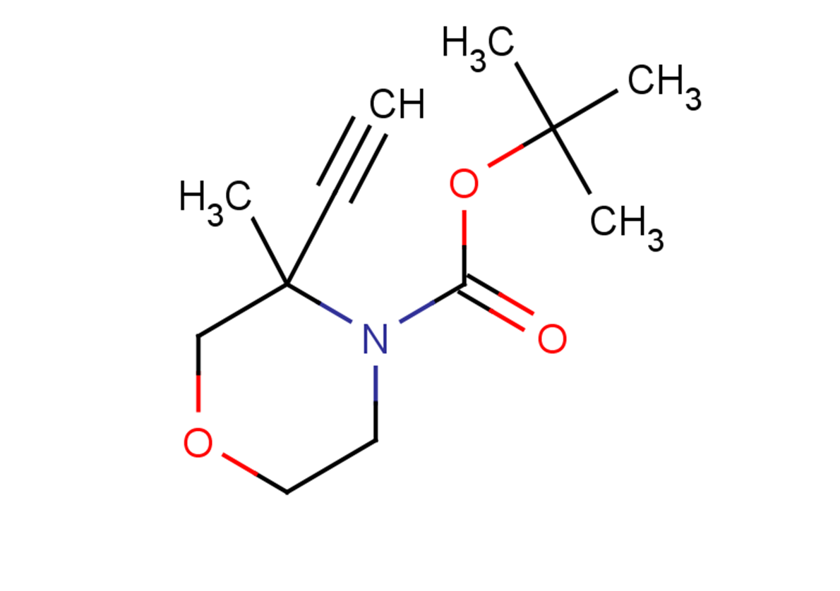 tert-butyl 3-ethynyl-3-methylmorpholine-4-carboxylate