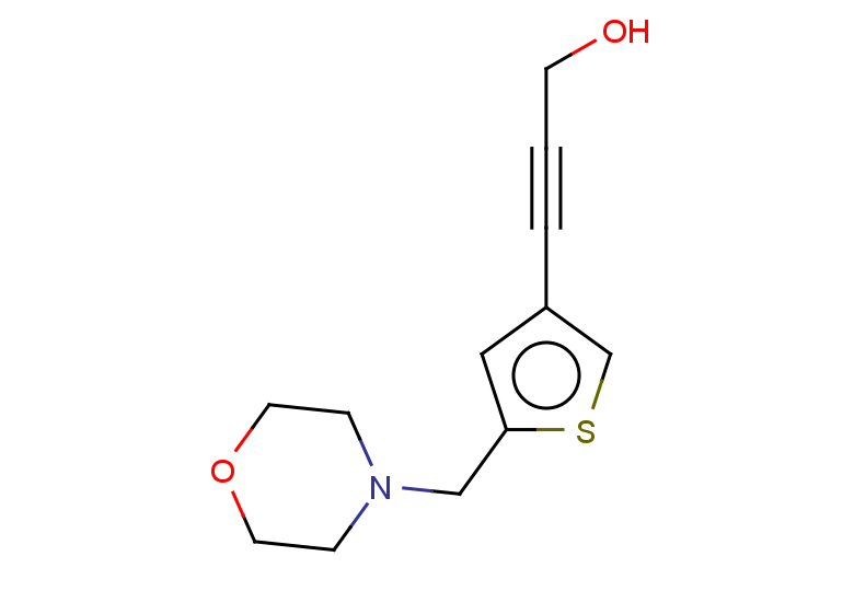 3-{5-[(morpholin-4-yl)methyl]thiophen-3-yl}prop-2-yn-1-ol