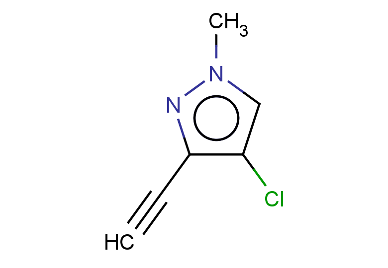 4-chloro-3-ethynyl-1-methyl-1H-pyrazole