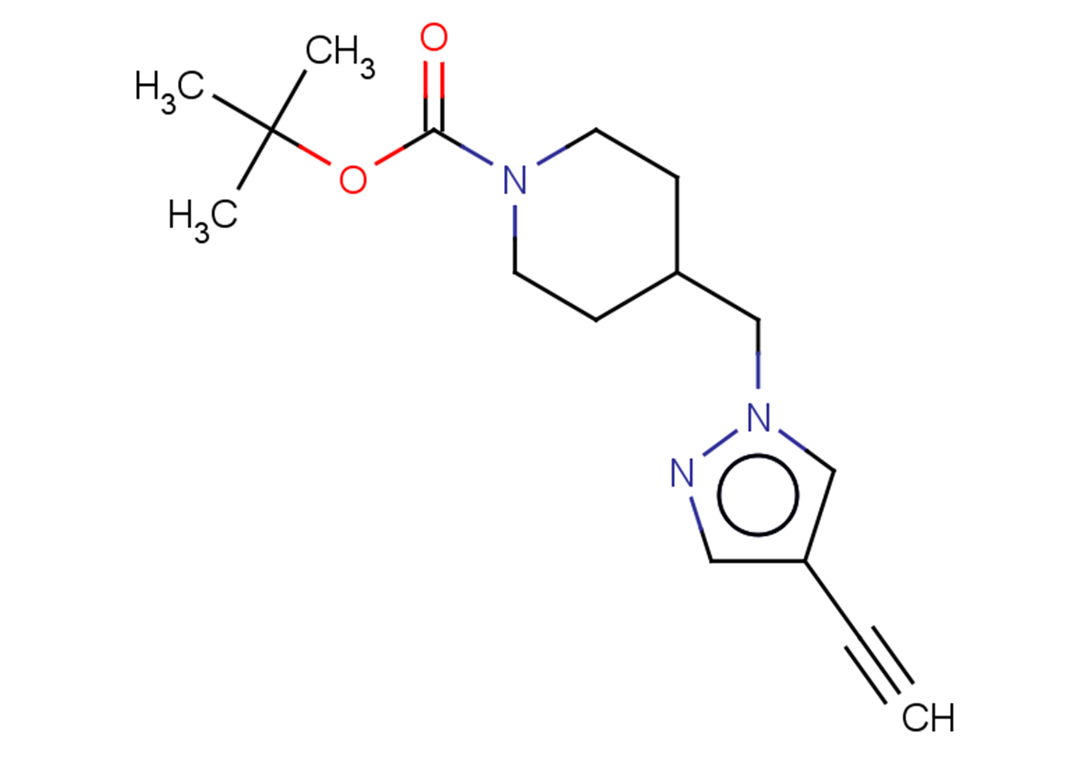 tert-butyl 4-[(4-ethynyl-1H-pyrazol-1-yl)methyl]piperidine-1-carboxylate