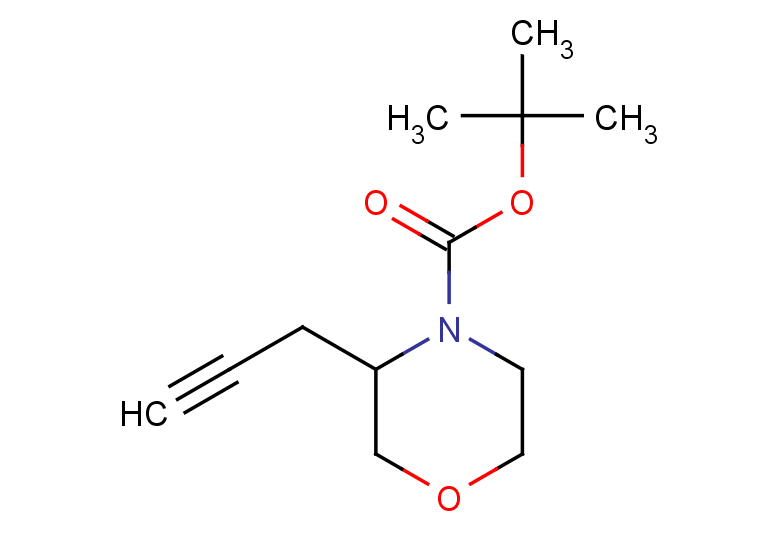 tert-butyl 3-(prop-2-yn-1-yl)morpholine-4-carboxylate
