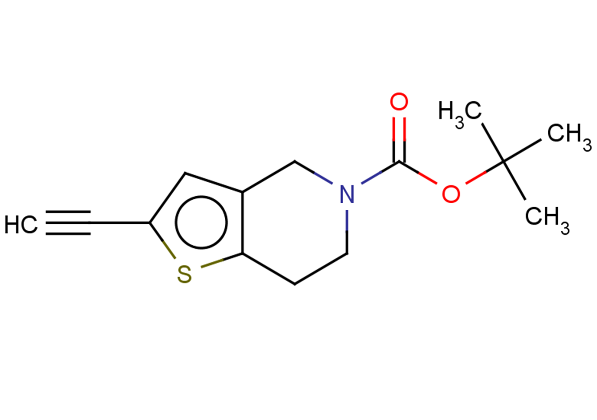 tert-butyl 2-ethynyl-4H,5H,6H,7H-thieno[3,2-c]pyridine-5-carboxylate