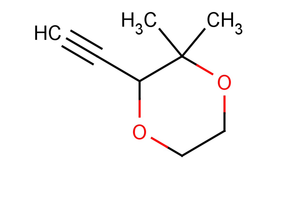 3-ethynyl-2,2-dimethyl-1,4-dioxane