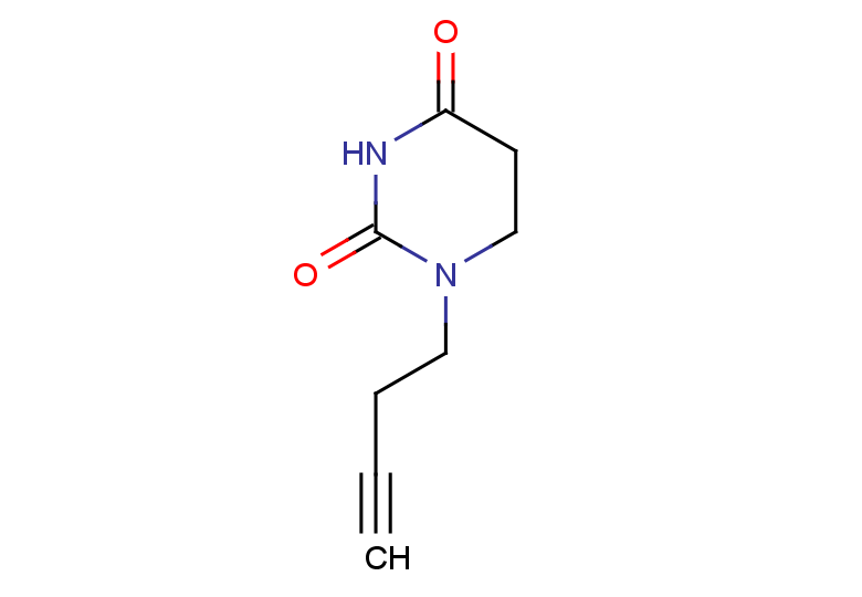 1-(but-3-yn-1-yl)-1,3-diazinane-2,4-dione